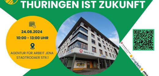 Gebäude jenarbeit, Messe Thüringen