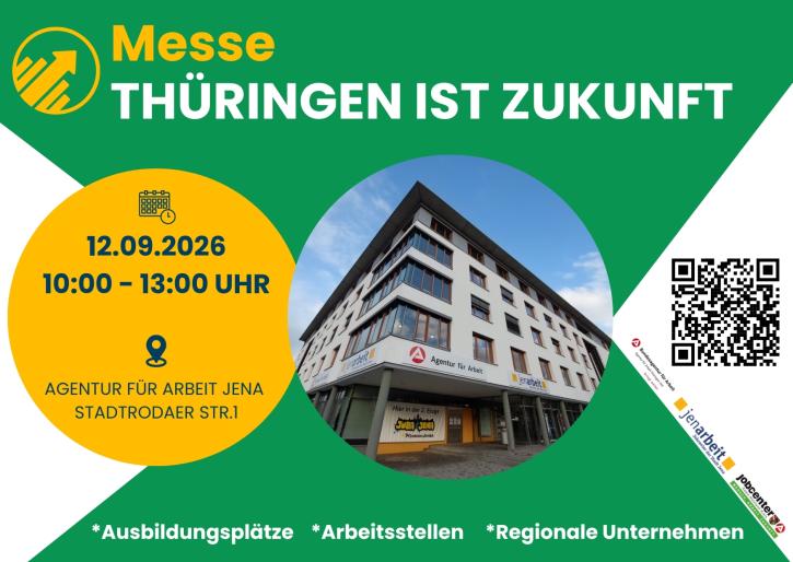 Gebäude jenarbeit mit Termin Messe