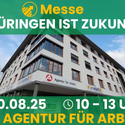 Bekanntmachung Messe THÜRINGEN IST ZUKUNFT am 30. August 2025