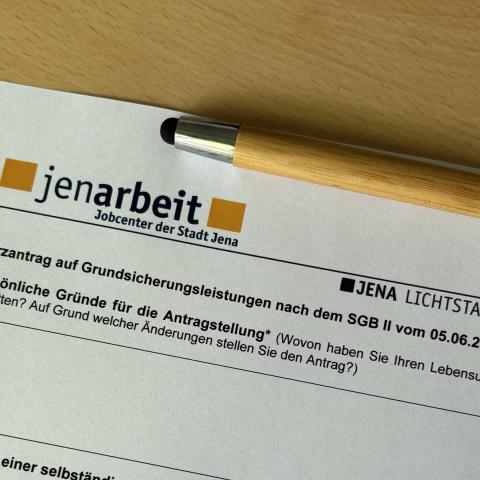 Kurzantrag jenarbeit